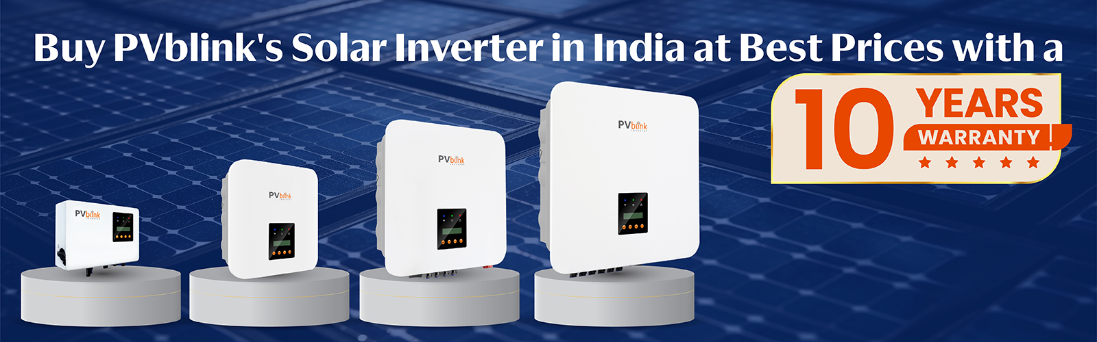  PVblink 10-year warranty inverter