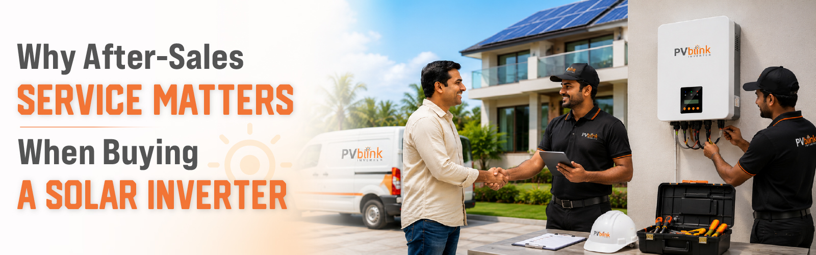  PVblink solar inverter after-sales service and technical support