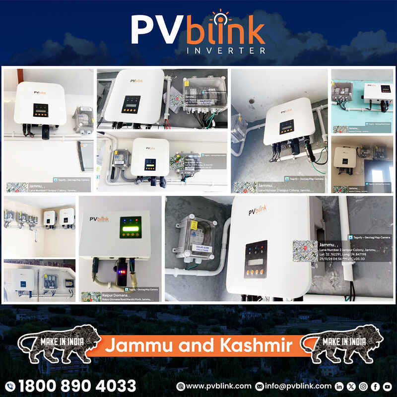 PVblink Inverters Powering Jammu and Kashmir
