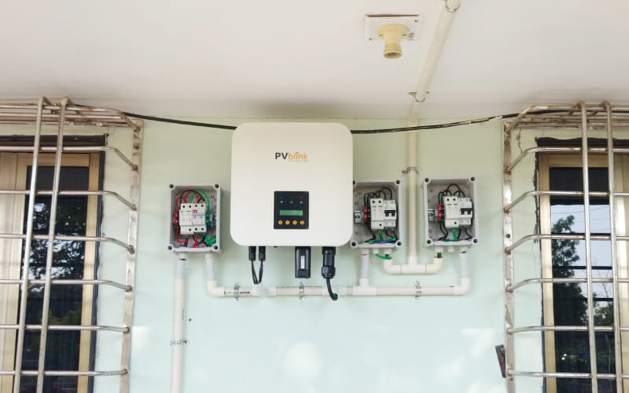 PVblink - Installation Plant with PVblink