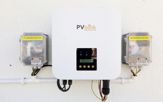 PVblink - Installation Plant with PVblink