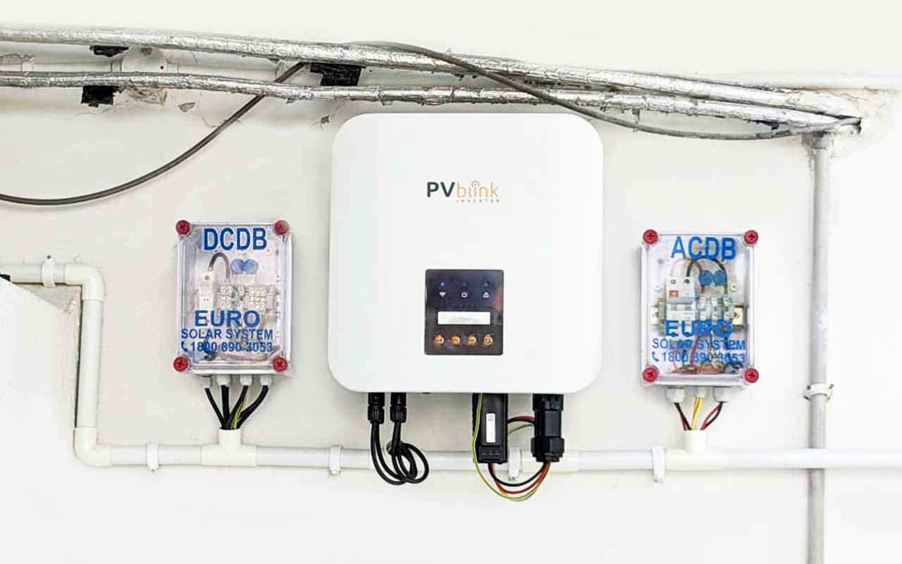 PVblink - Installation Plant with PVblink