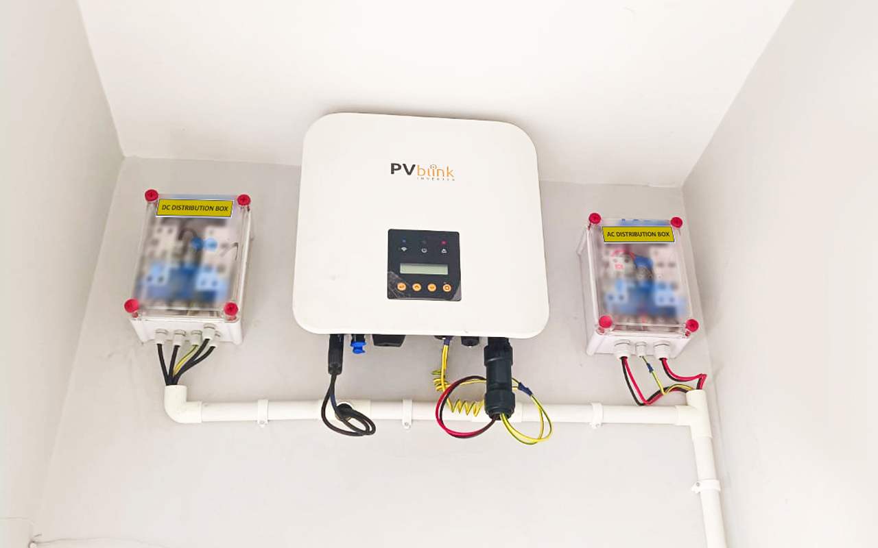PVblink - Installation Plant with PVblink
