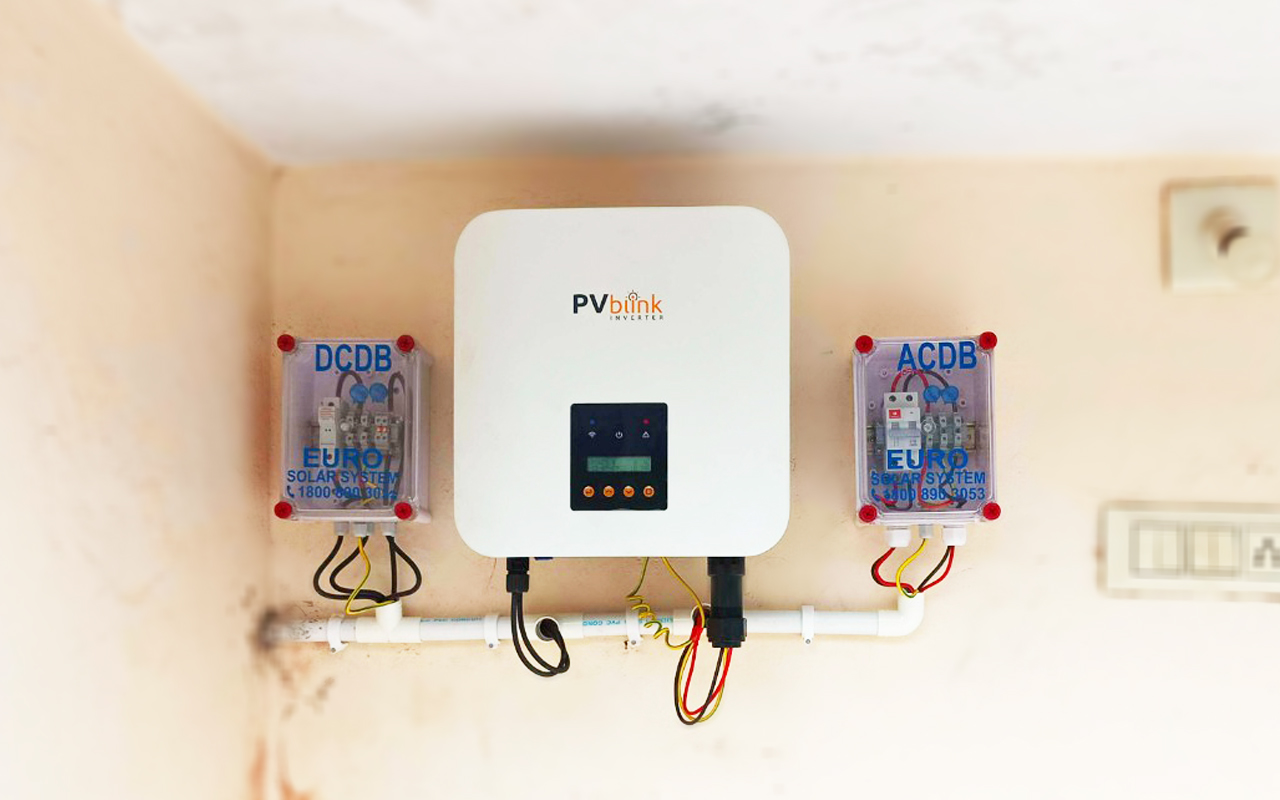 PVblink - Installation Plant with PVblink
