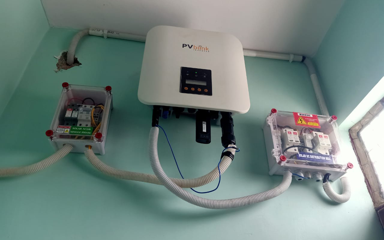 PVblink - Installation Plant with PVblink