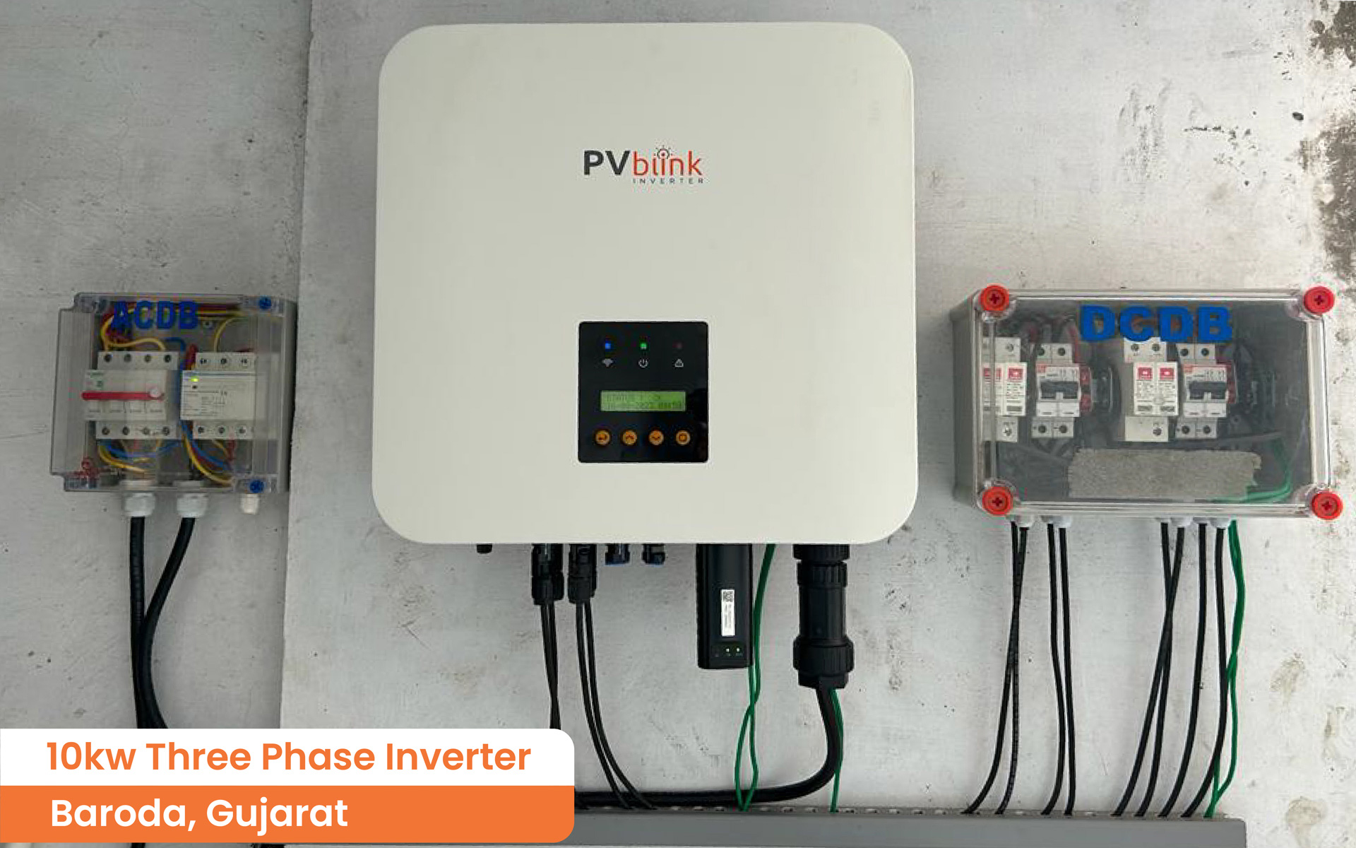 PVblink - Installation Plant with PVblink