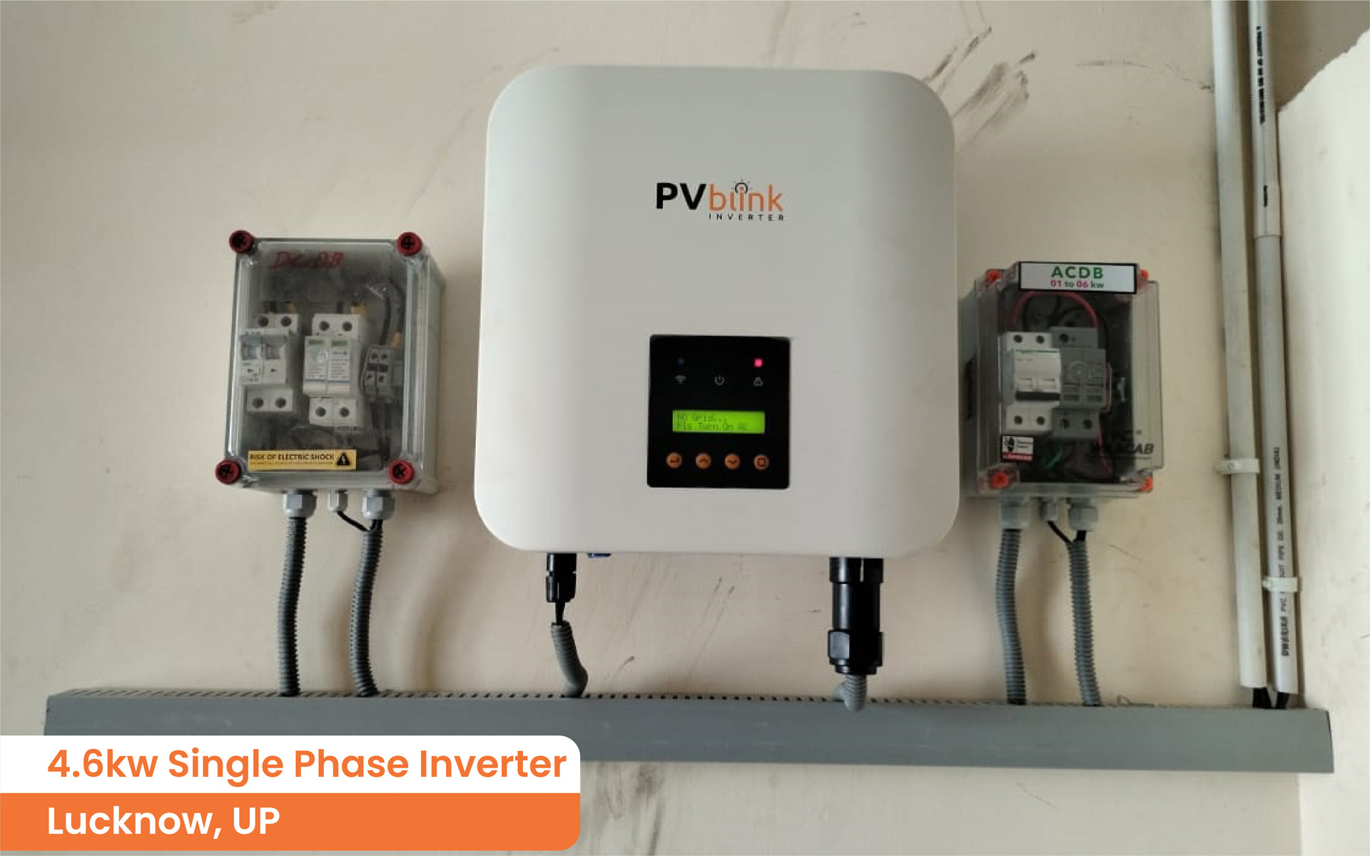 PVblink - Installation Plant with PVblink
