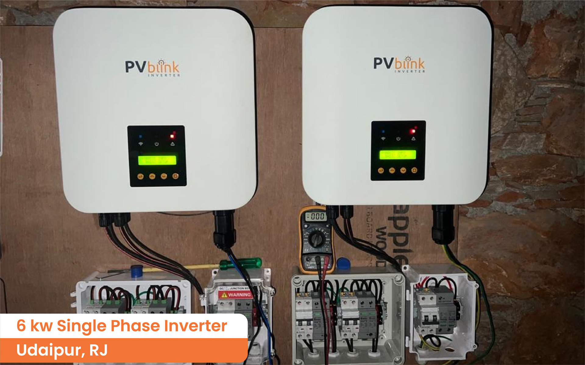 PVblink - Installation Plant with PVblink