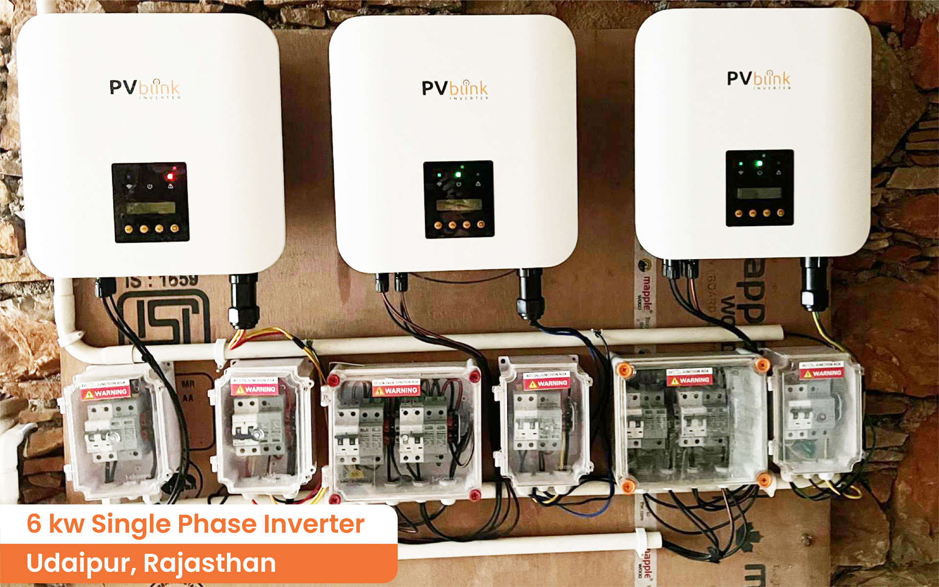PVblink - Installation Plant with PVblink
