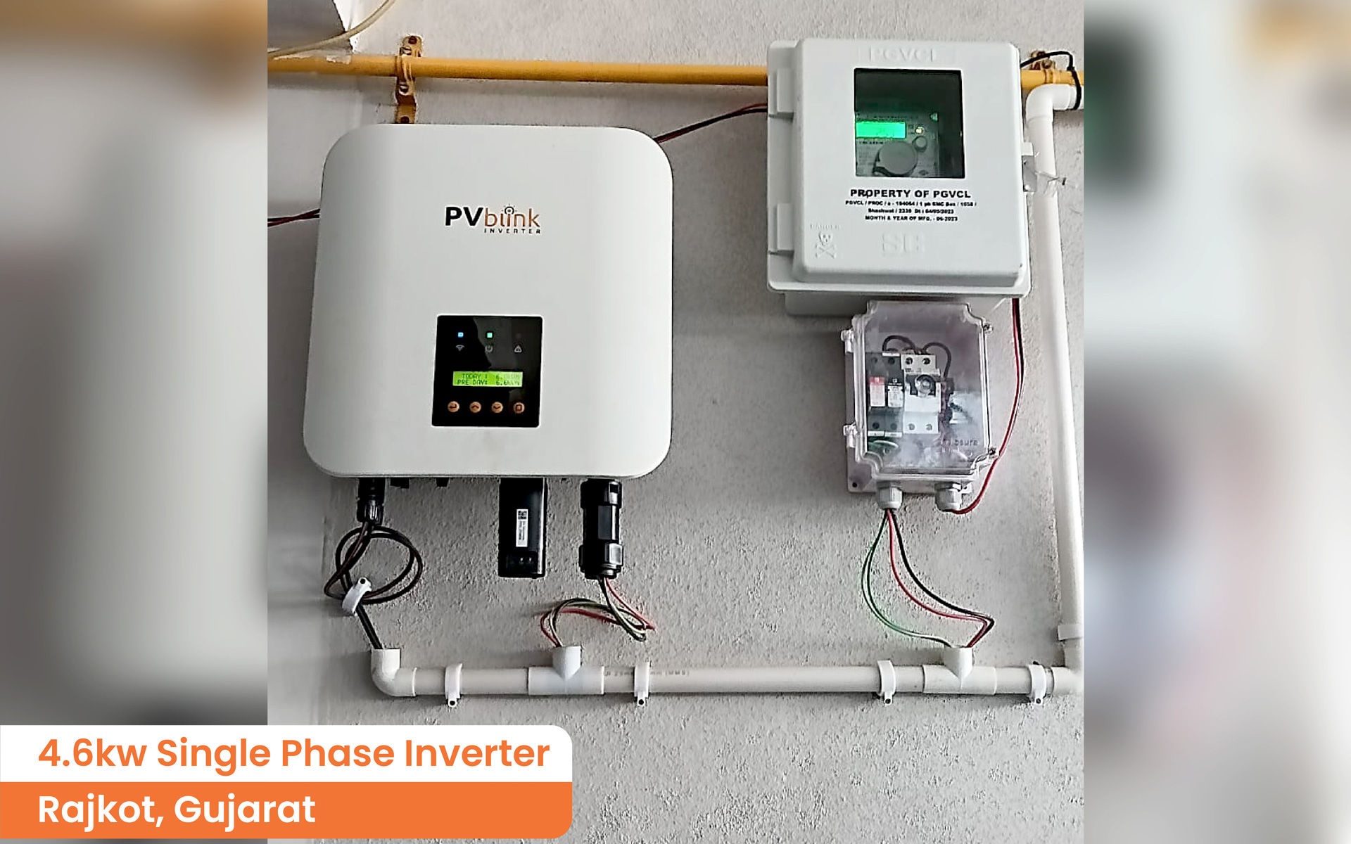 PVblink - Installation Plant with PVblink