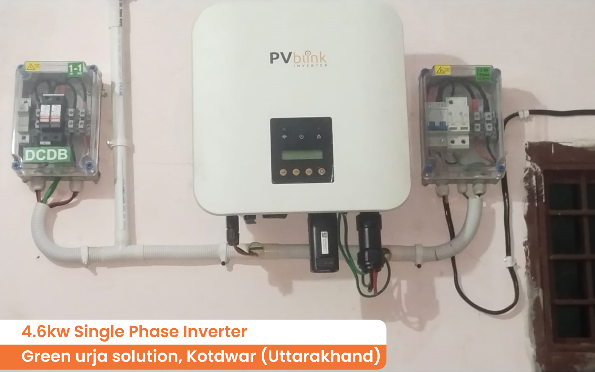 PVblink - Installation Plant with PVblink