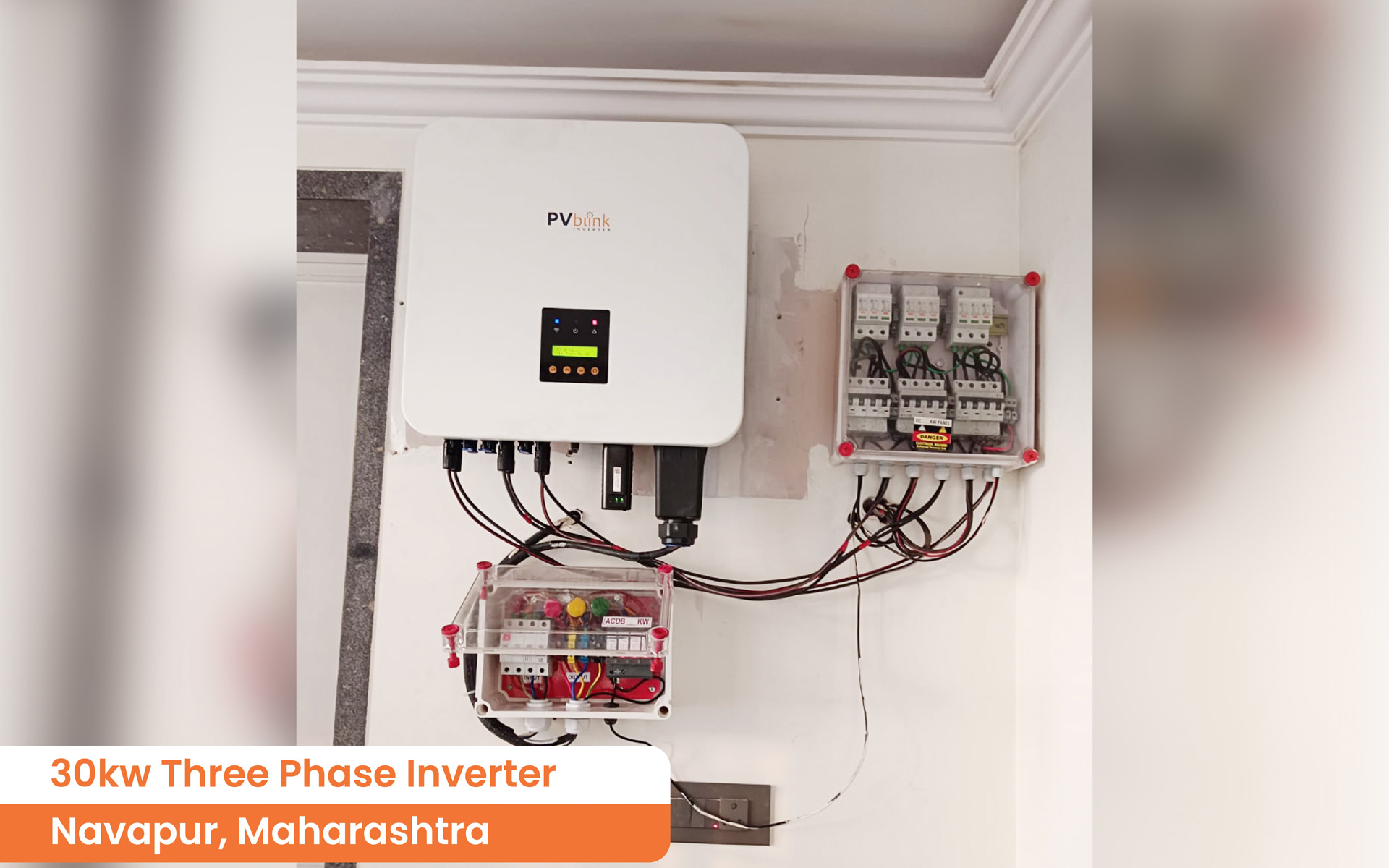PVblink - Installation Plant with PVblink