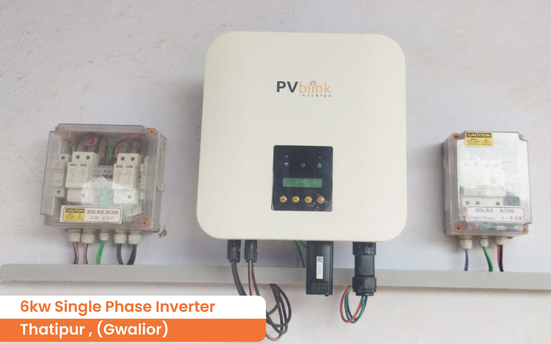 PVblink - Installation Plant with PVblink