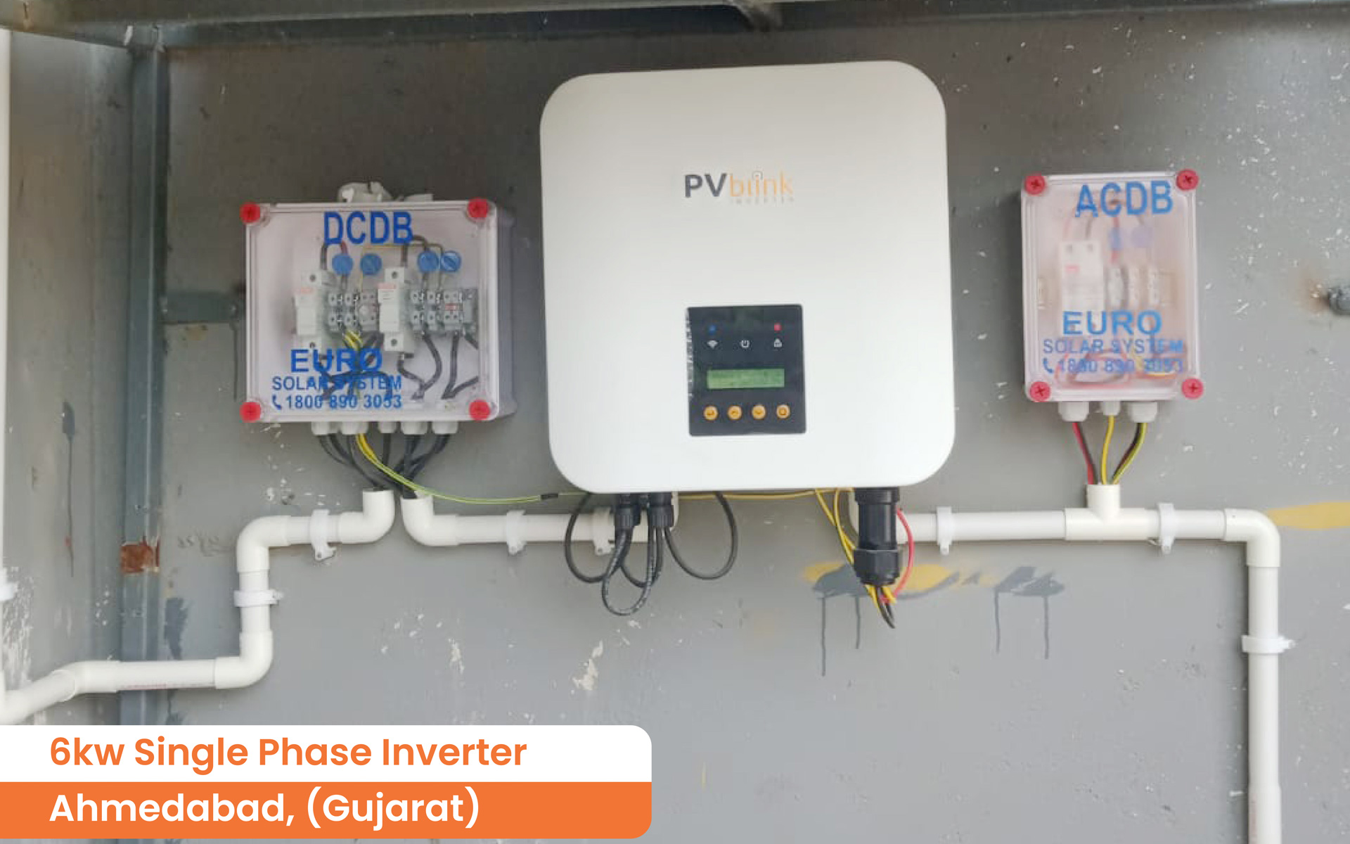 PVblink - Installation Plant with PVblink