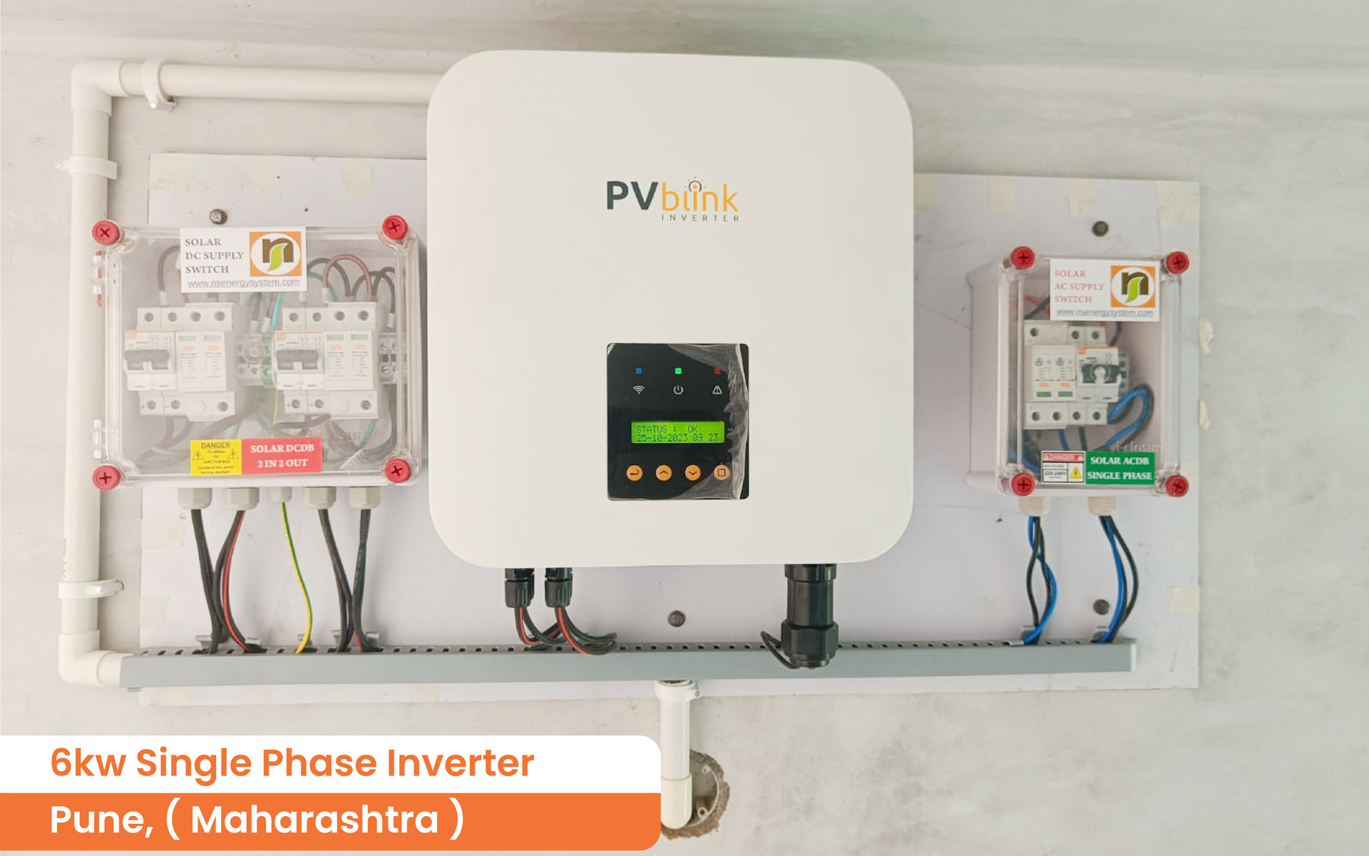 PVblink - Installation Plant with PVblink