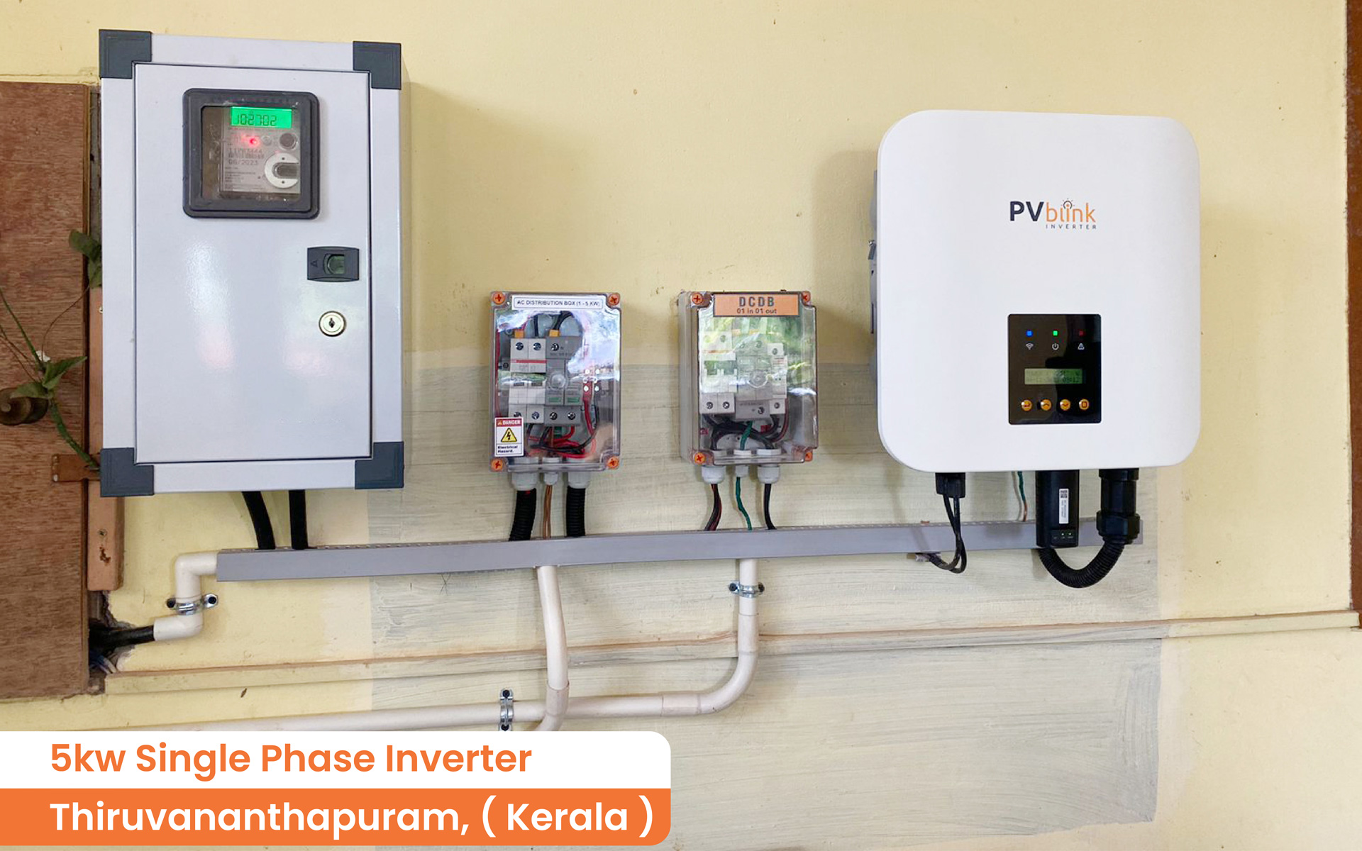 PVblink - Installation Plant with PVblink