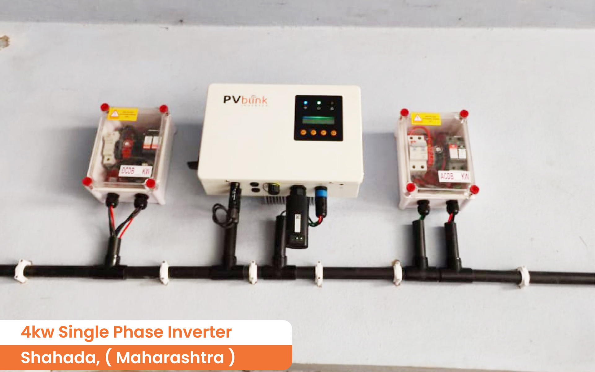 PVblink - Installation Plant with PVblink