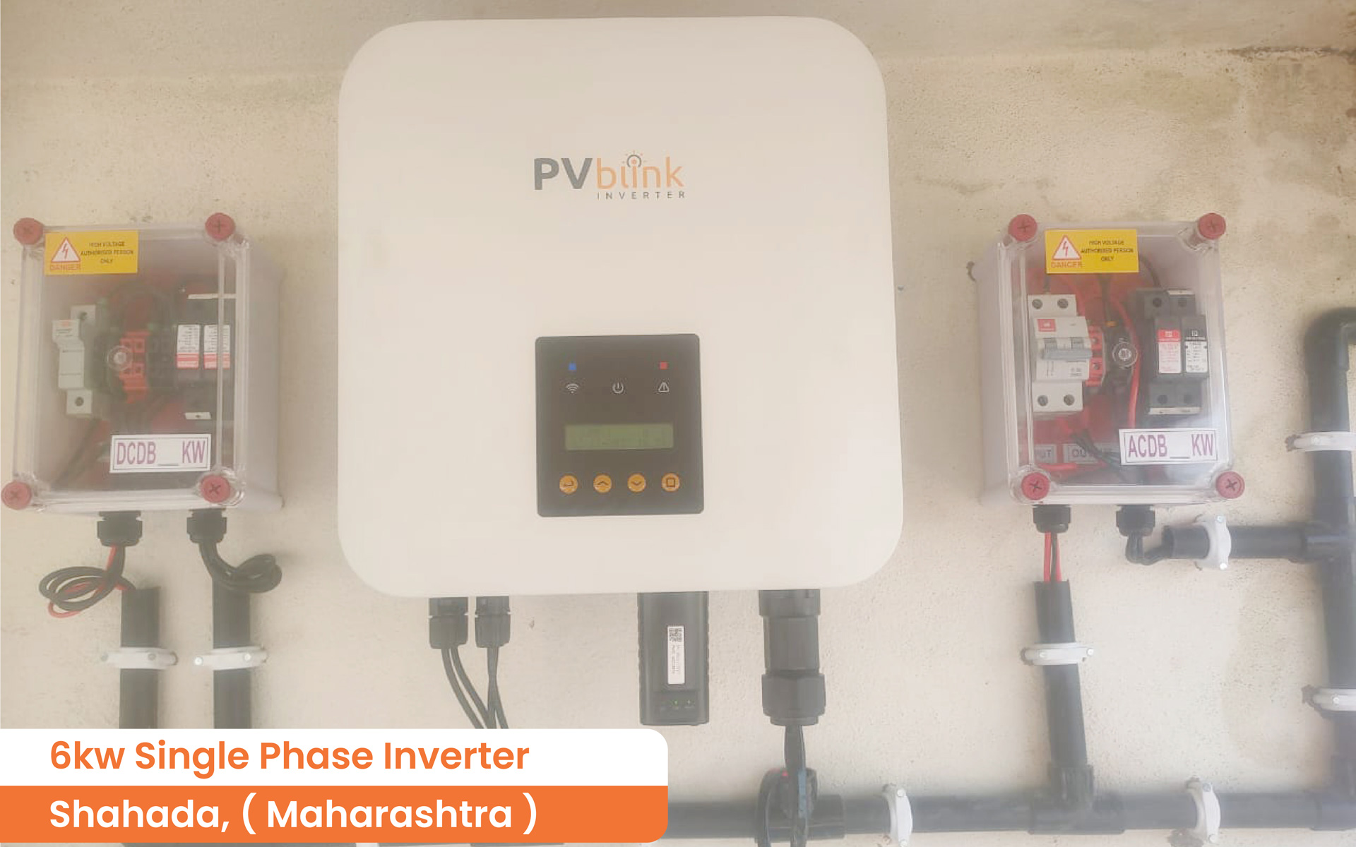 PVblink - Installation Plant with PVblink