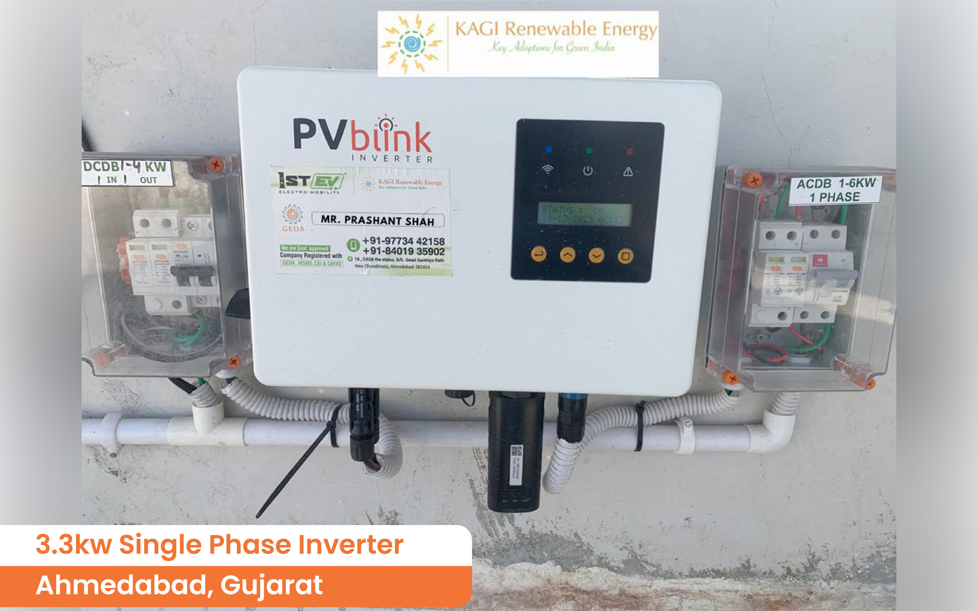 PVblink - Installation Plant with PVblink