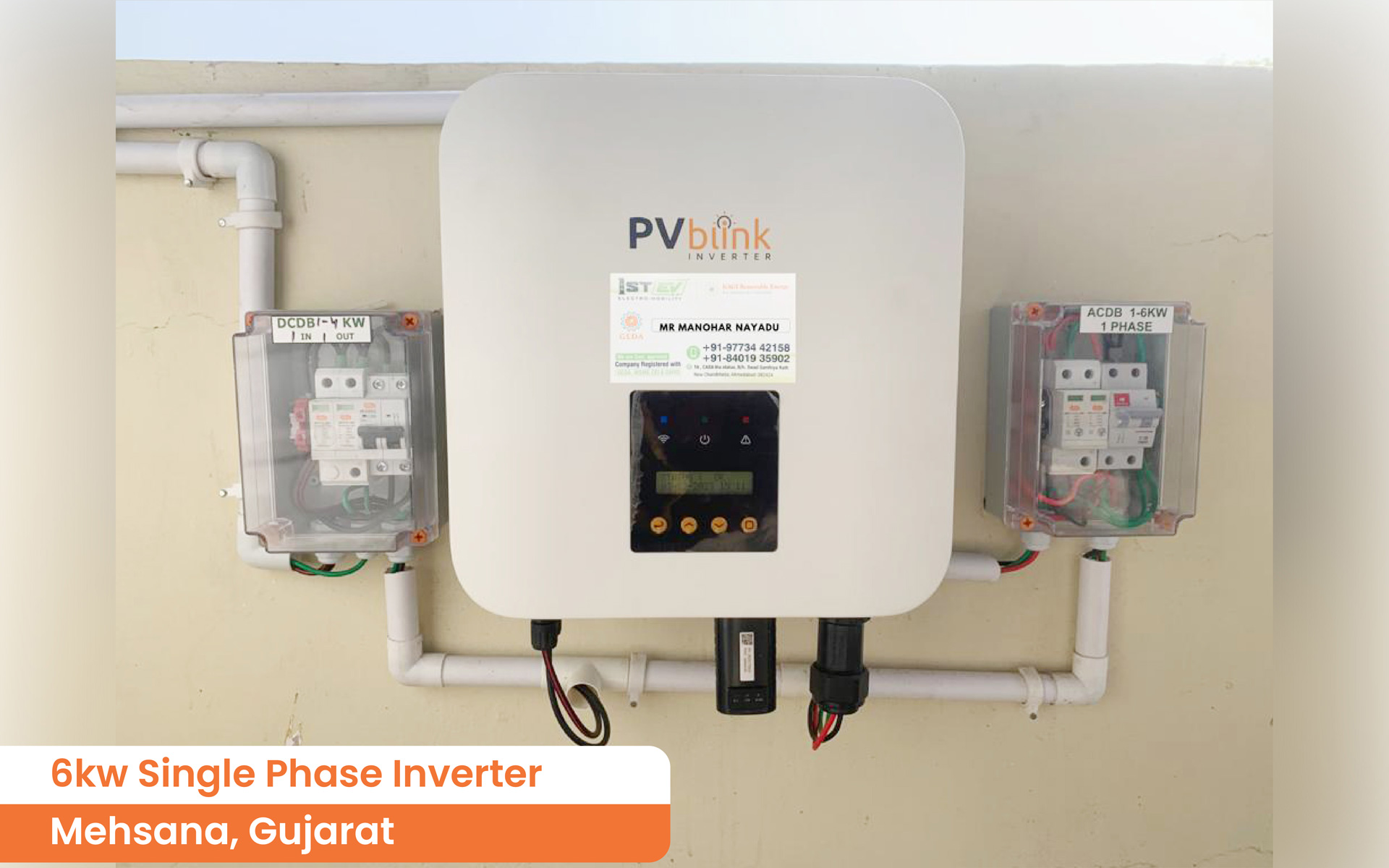 PVblink - Installation Plant with PVblink