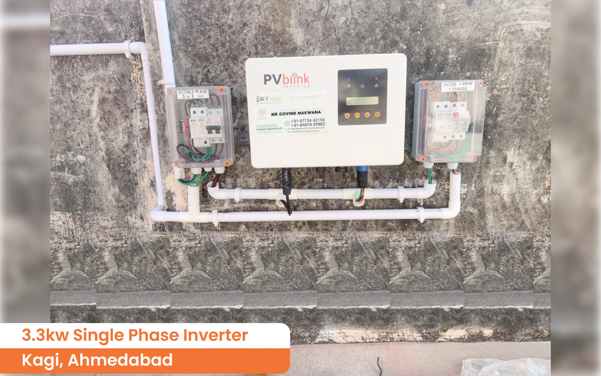 PVblink - Installation Plant with PVblink