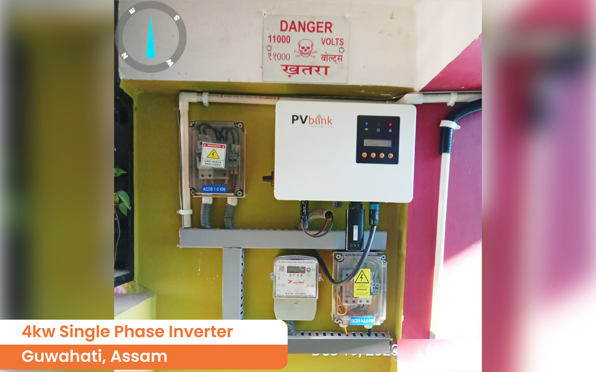 PVblink - Installation Plant with PVblink