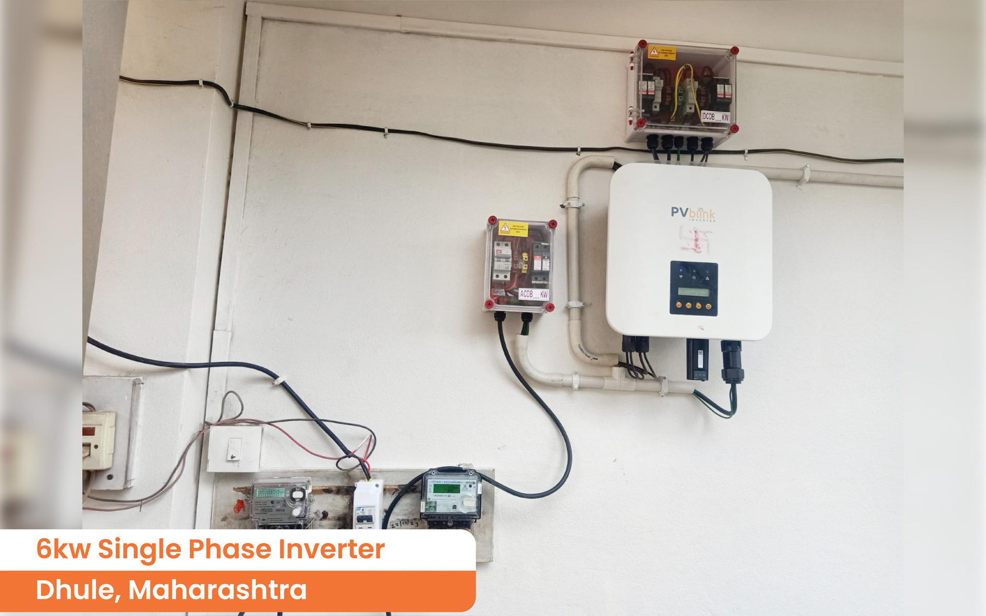 PVblink - Installation Plant with PVblink