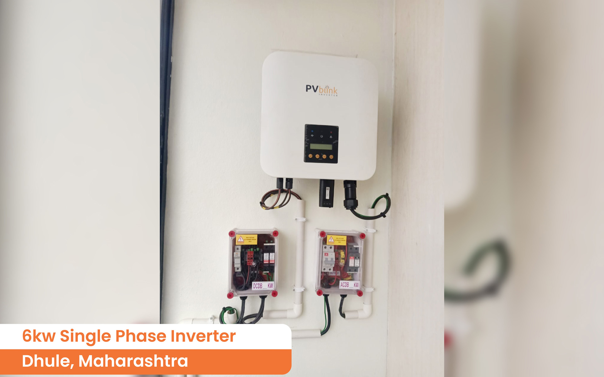 PVblink - Installation Plant with PVblink