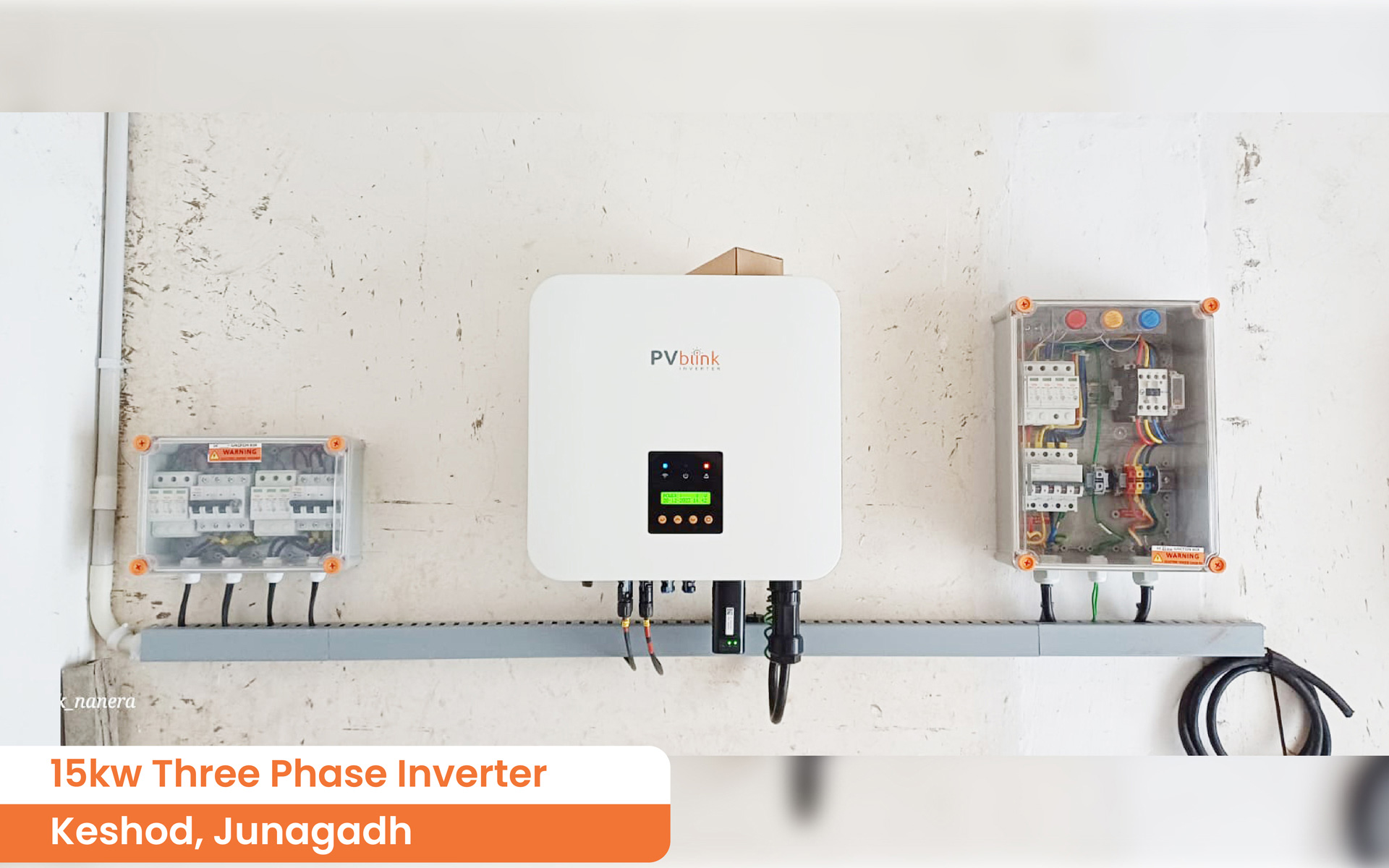 PVblink - Installation Plant with PVblink