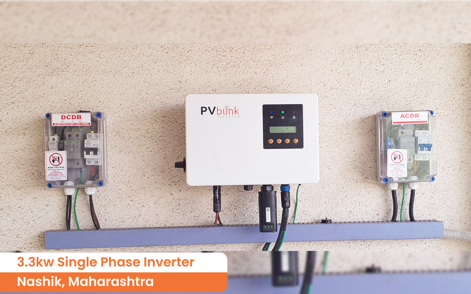 PVblink - Installation Plant with PVblink