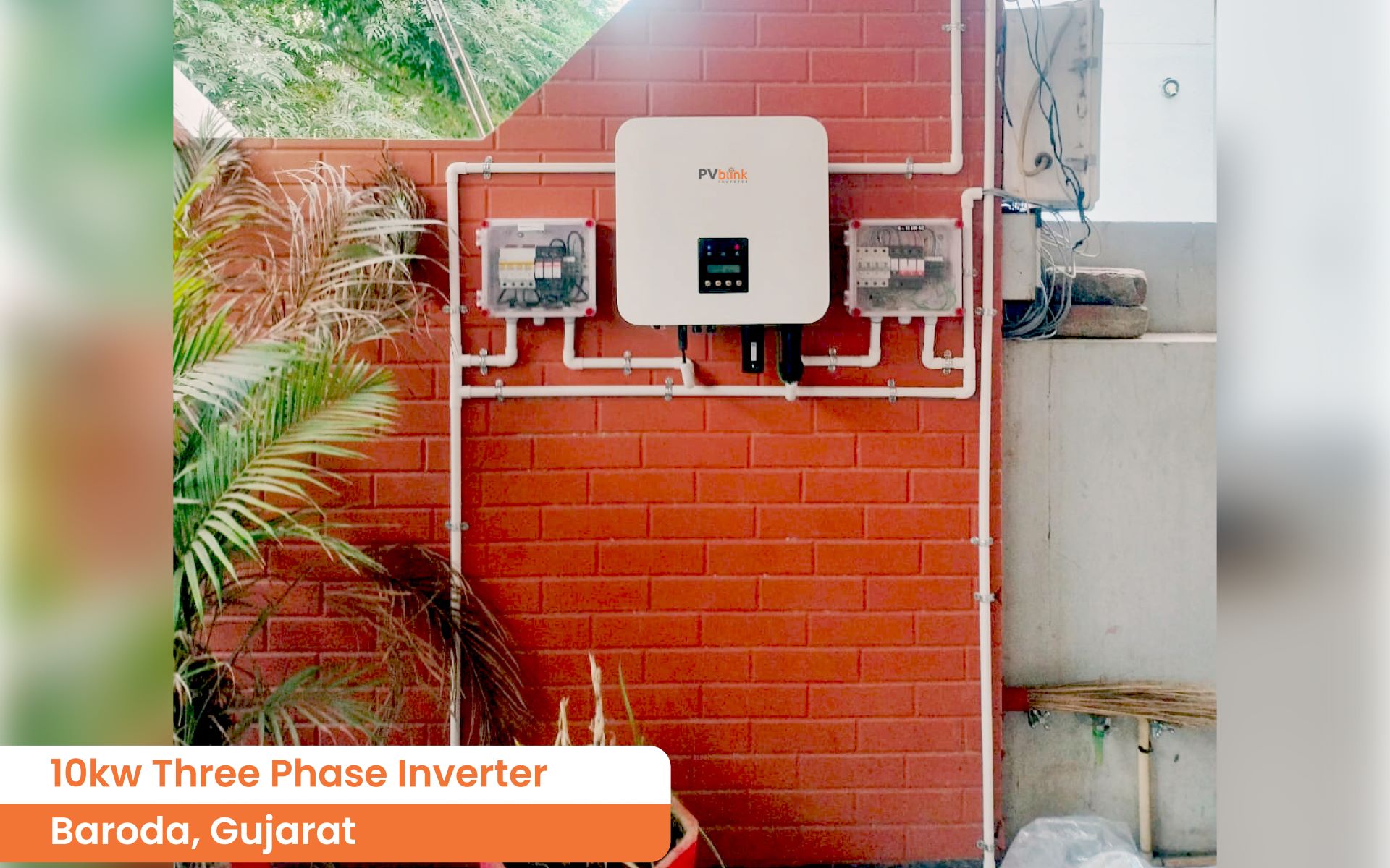 PVblink - Installation Plant with PVblink