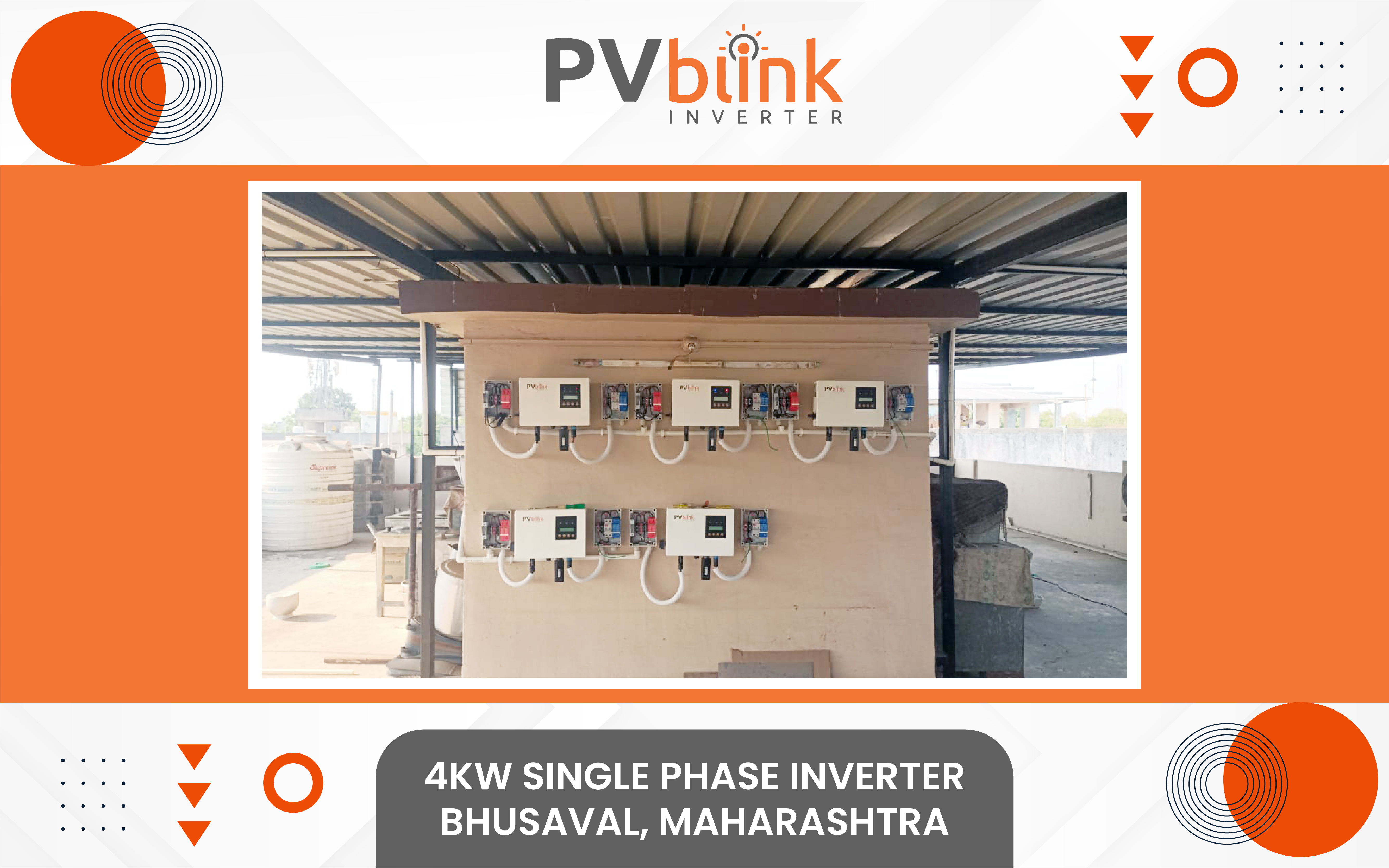 PVblink - Installation Plant with PVblink